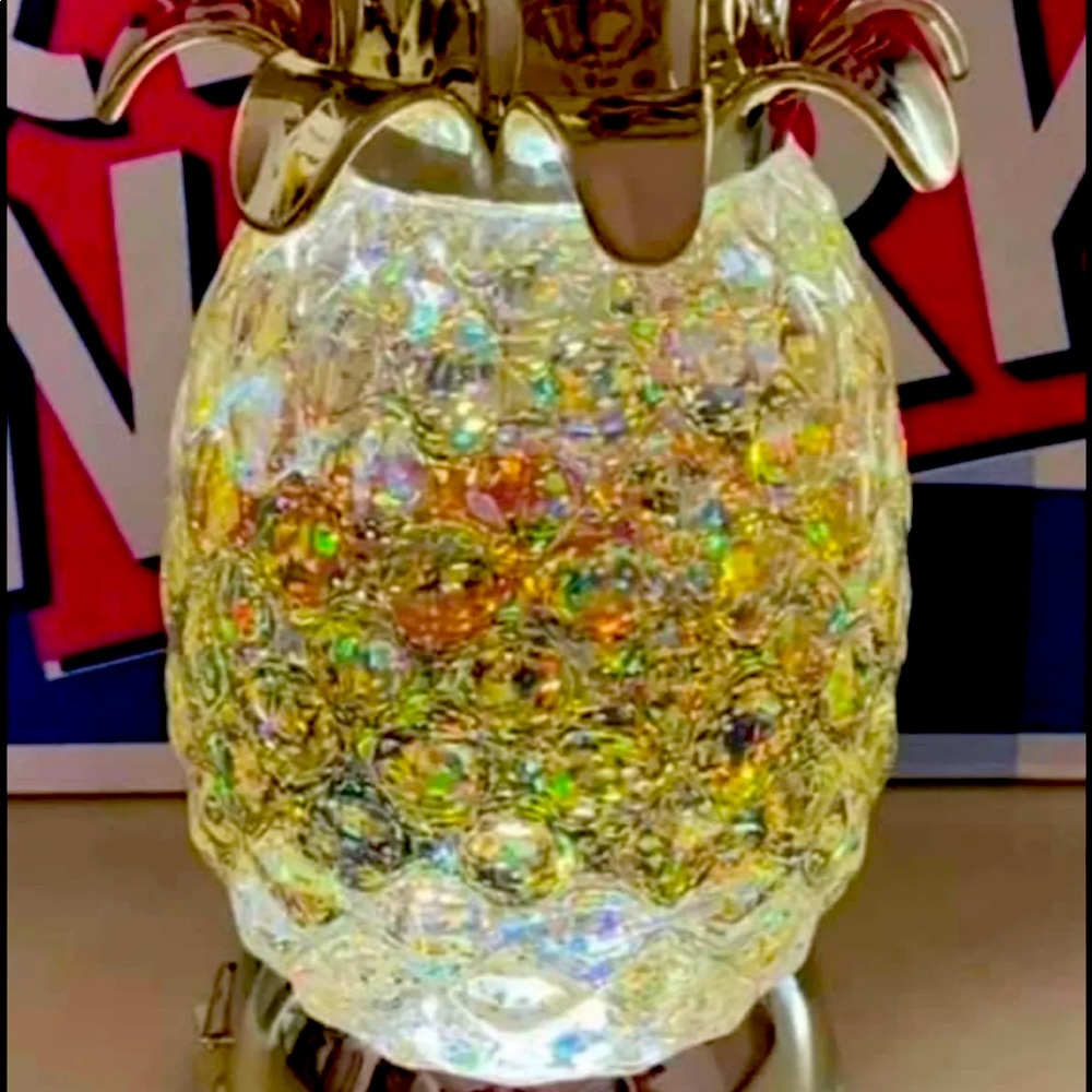 Bath & body works pineapple glitter pedestal